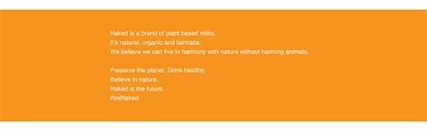 NAKED Branding And Identity On Behance