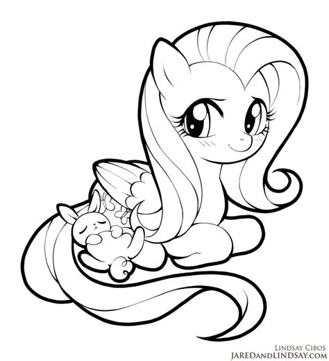 Mlp Coloring Pages Fluttershy : My Little Pony Fluttershy Coloring ...