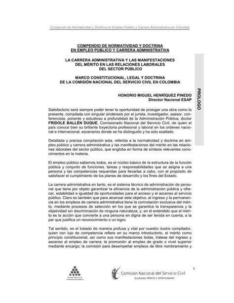 Pdf Compendio De Normatividad Y Doctrina En · Pdf File4 Compendio De