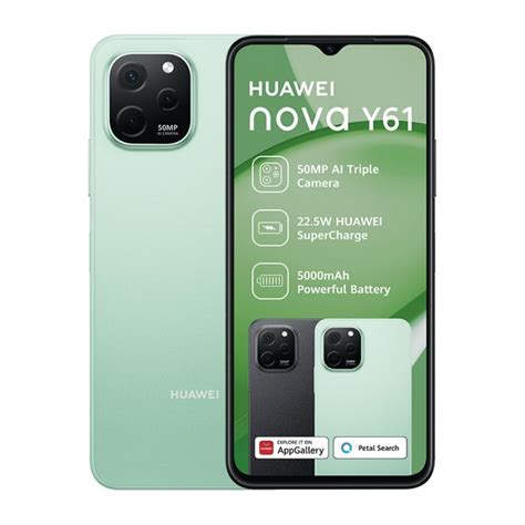 Huawei Nova Y Mint Green Gb G Dual Sim Infinity Za