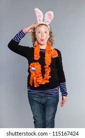 7 245 Blonde Bunny Ears Girl Images Stock Photos Vectors Shutterstock