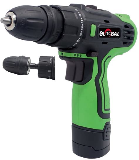 In Li Ion Battery Cordless Electric Impact Drill Screwdriver Power