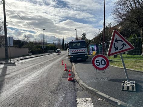 Cahors Les travaux de réaménagement de lavenue Maryse Bastié ont