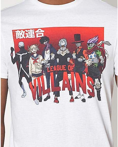 League Of Villains T Shirt My Hero Academia Epic Shirt Shop