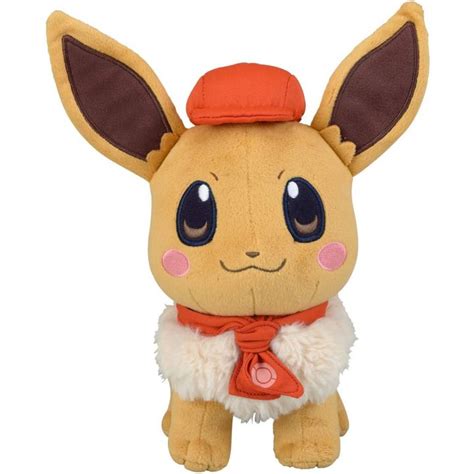 Pokemon Center Original Plush Pokemon Cafe Mix Eievui Eevee