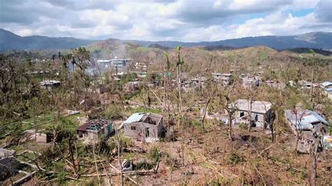 Aerial Footage Shows Destruction In Haiti After Hurricane Matthew