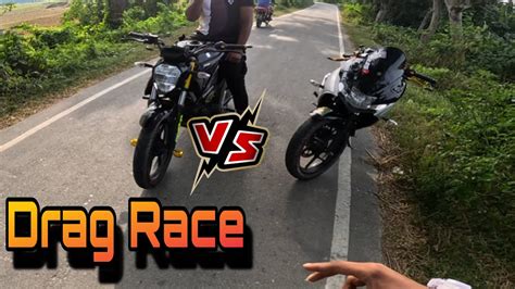 Gixxer Fi Vs Gixxer Sf Drag Race Gixxer SF DR25 YouTube