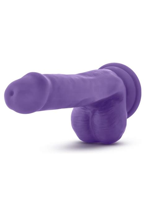 Au Naturel Bold Delight Dildo 6 Inch Suction Cup Non Vibrating