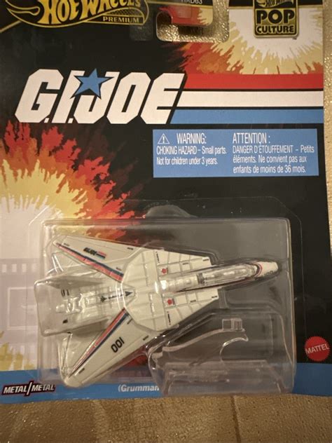 Hot Wheels Pop Culture G I Joe Combat Jet Skystriker Grumman F 14