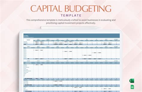 Page Monthly Business Budget Templates In Google Sheets Free