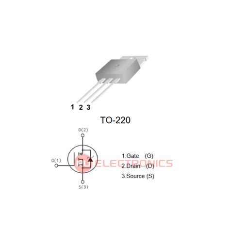 IRFZ46N JSMSEMI полевой транзистор (MOSFET), N-канал, 60 В, 53 А, 12 ...