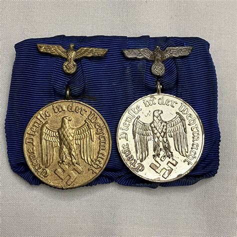 Wehrmacht Medal Bar 12 years Service