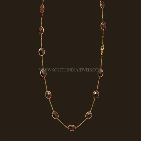 Gold Chain Designs For Women South India Jewels