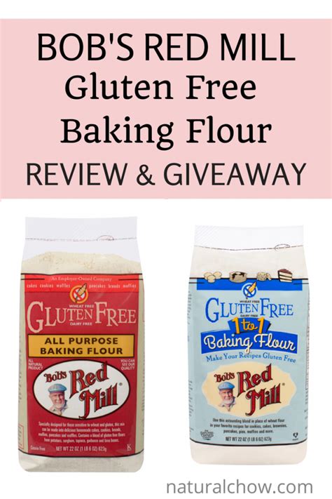 Bob's Red Mill Gluten Free Baking Flour Review and Giveaway