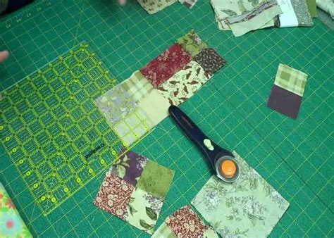 Scrappy 4-Patch Quilt Tutorial