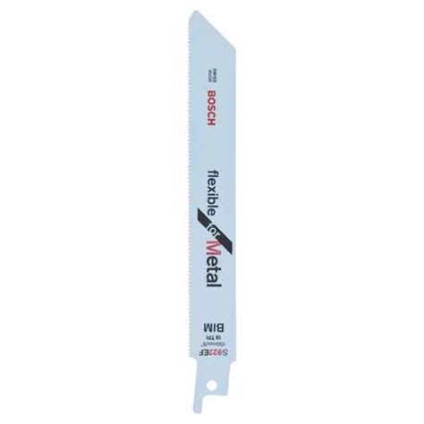 Bosch Sabre Saw Blade Flexible For Metal S Ef Mm Mitre