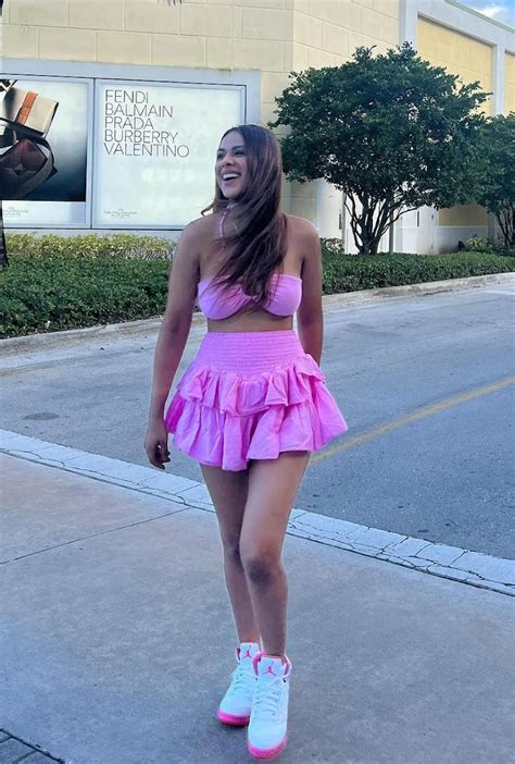 Nia Sharma Rocks In Pink Bikini Top And Mini Skirt While On Vacation In