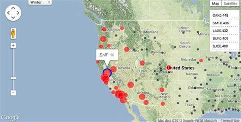 Visualizing Airport Delay Correlations with Google BigQuery and the Maps API - googblogs.com