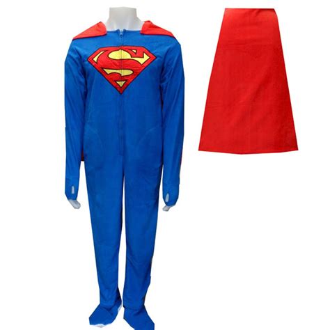 Adult Superman Pajamas Lesbian Pantyhose