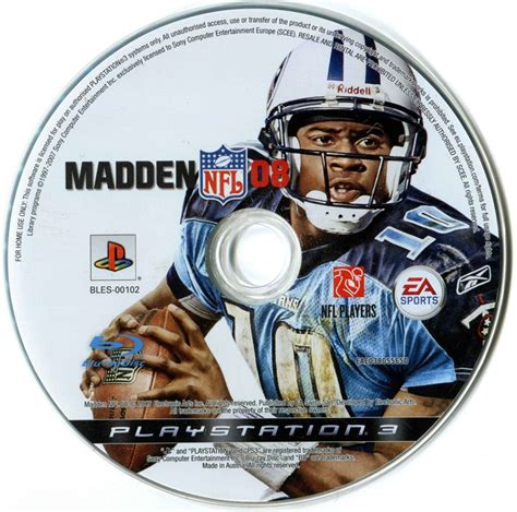 Madden Nfl 08 Cover Or Packaging Material Mobygames