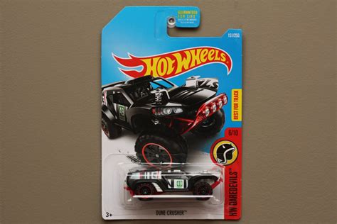Hot Wheels Hw Daredevils Dune Crusher Black Treasure Hunt