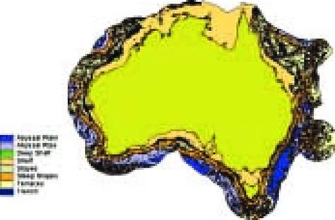 Eight Physiographic Domains Of The Australian Ocean Territory Aot Download Scientific