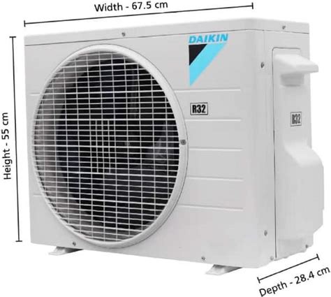 Daikin 1 Ton 3 Star Split White Copper Condenser Ftl35uv16w1 On Emi Bajaj Mall