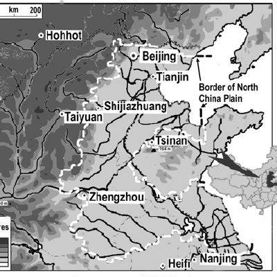 The location of the North China Plain | Download Scientific Diagram