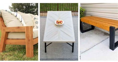 25 Amazing DIY Patio Furniture Ideas to Create an Outdoor Oasis