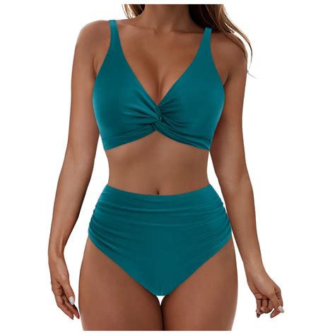 Bathing Suit Tops For Women Women S Swimwear Tankini Set Beach Pool Cover Up Hollow Out Bikini