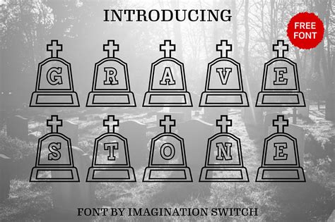 Gravestone - Free Font by Imagination Switch on Dribbble