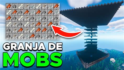 GRANJA De MOBS Automatica Y AFK Tutorial Minecraft Java 1 20 YouTube