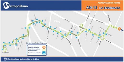 Rutas Alimentadoras Zona Norte La Ensenada Te Cuento Per