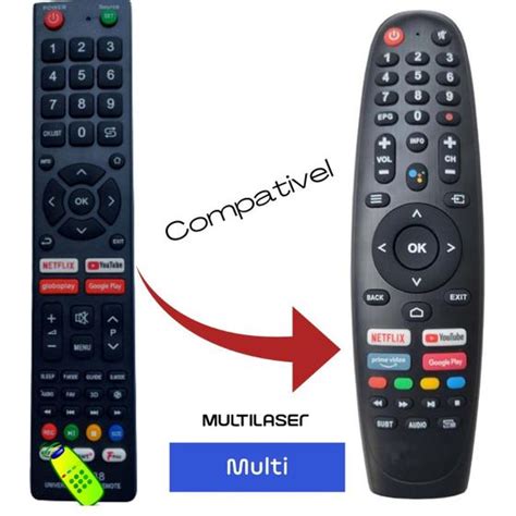 Controle Compativel Tv Multilaser Tl042 Leia O Anuncio Lelong