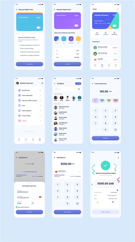 Digital Wallet App - Case Study on Behance