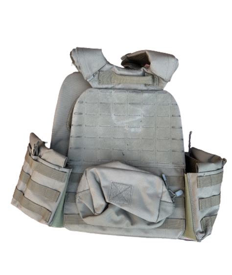 Full Tactical vest (with Pouches) – Olive Green | Pro Anabolics