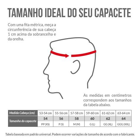 Como Medir O Tamanho Do Capacete