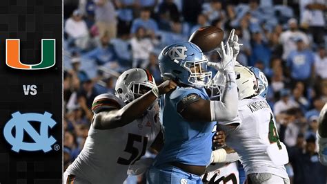 Tar Heels Vs Miami Score Telegraph