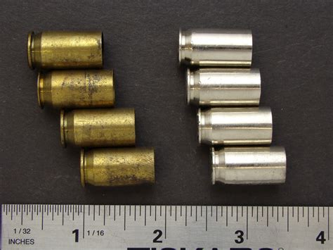 Vintage Brass Silver Bullet Shells Casings For Steampunk Jewelry Or