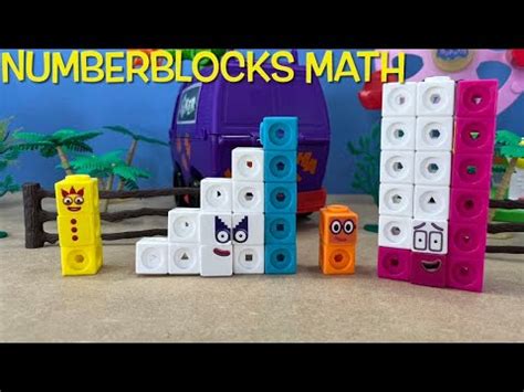 Number Blocks Math Lets Play And Learn Youtube