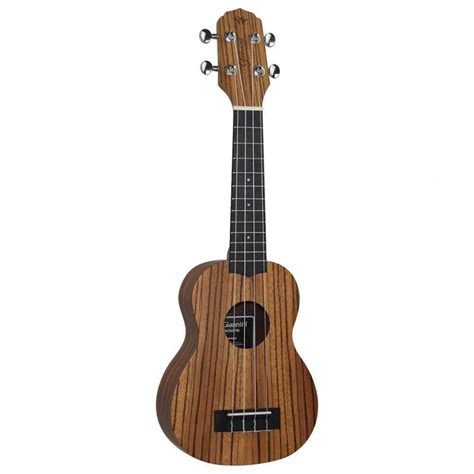 Ukulele Soprano Acústico Bag GUK 21 ZW Zebra GIANNINI na Tudo à Beça