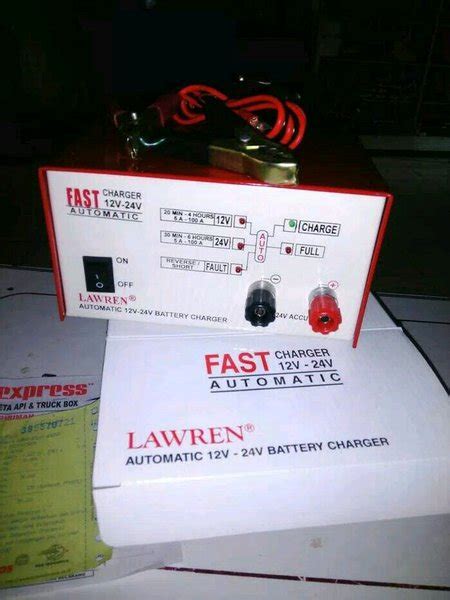 Jual Fast Charger Automatic Accu Lawren 12V Cas Aki Otomatis 12 V