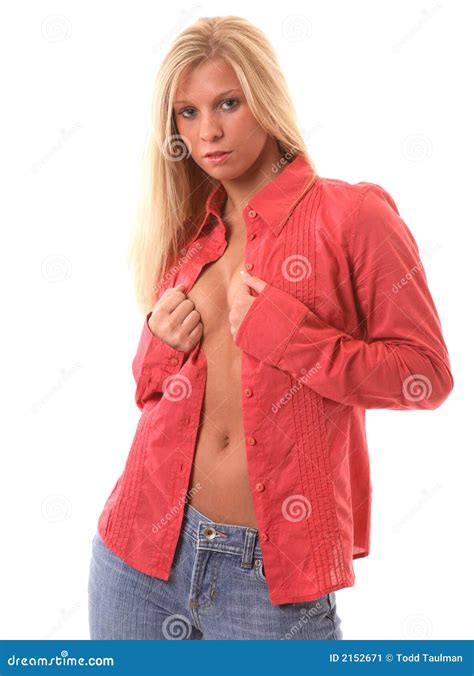 Seductive Blonde Stock Image Image Of Inviting Female