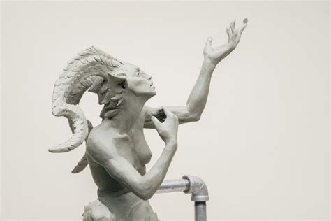 ArtStation The Last Satyr Mido Lai Satyr Figurative Sculpture