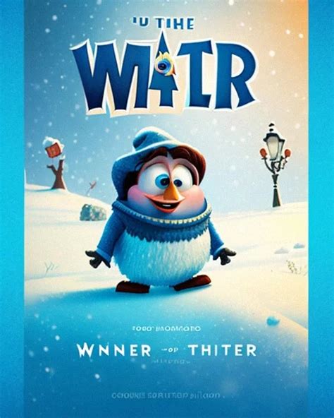 Ai Art Generator: Make a Poster for a disney pixar movie named Winter