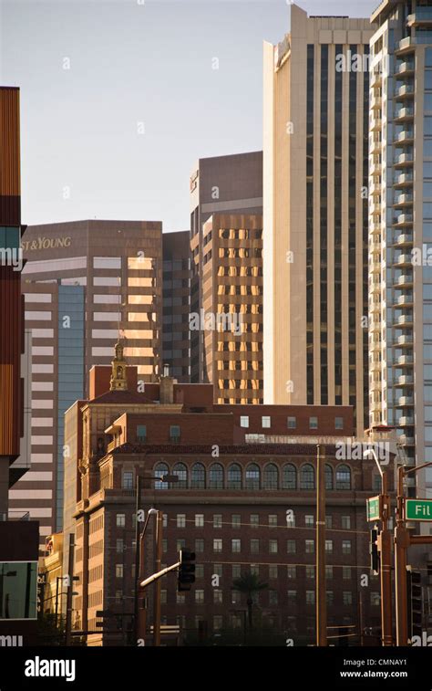 Downtown Phoenix Arizona Stock Photo Alamy