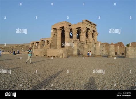 Temple of Kom Ombo and Crocodile Museum Stock Photo - Alamy