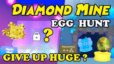 Diamond Mine Should You Release A Huge To Unlock Mystic Mine Egg Hunt