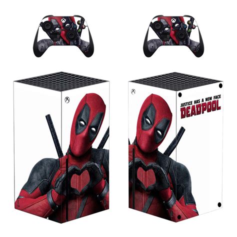 Deadpool Xbox Series X Skin Sticker Decal