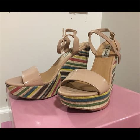 Steve Madden Shoes Steve Madden Nude Wedge Poshmark